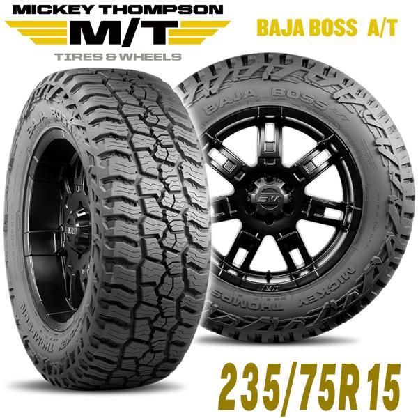 ボスミッキートンプソンBFGoodrichタイヤホイール15インチ8J 超深リム】ミッキートンプソン 15in 8J -28 10J -46 PCD139.7 BF