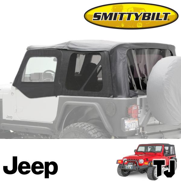 未使用　TJラングラー　ハーフカバー　Smittybilt SMITTYBILT (スミティビルト) リプレイスメントソフトトップ 97-06