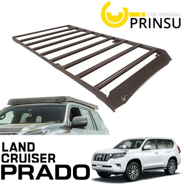 プリンスラック　サイドウィンドウラック　プラド150後期 PRINSU ( プリンス ) PRINSUルーフラック トヨタ 150プラド用