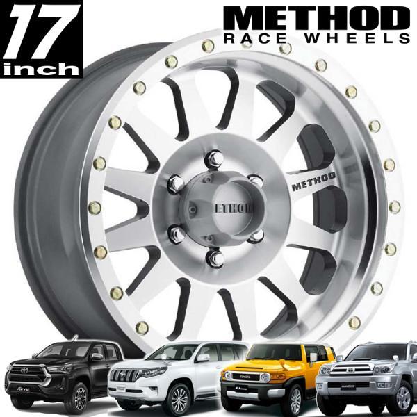 METHOD RACE WHEELS（メソッドレース）304 マシンド 17インチアルミ