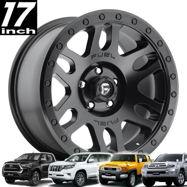 FUEL OFFROAD RECOIL (リコイル) D584 ブラック 17インチアルミ