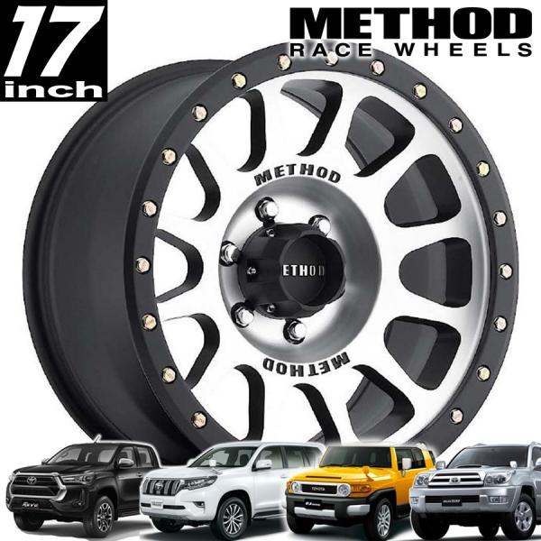 METHOD RACE WHEELS（メソッドレース）305 マシンドブラックリップ 17