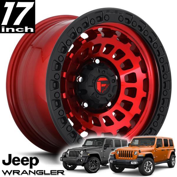 FUEL OFFROAD ZEPHYR（ゼファー）D632 キャンディレッドブラックリング