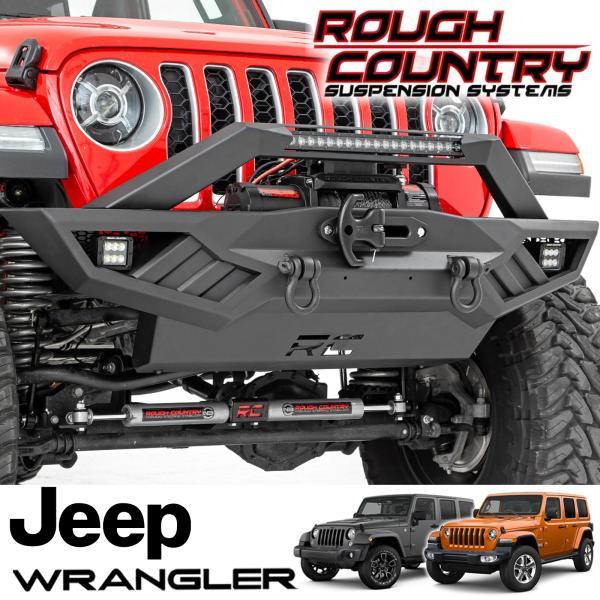 ROUGH COUNTRY LEDライトバー＆2インチ角型LEDフォグ付きフロント