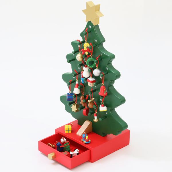 アドベントツリー クリスマスツリー型木製アドベントカレンダー サンタクロース 送料無料 Buyee 日本代购平台 产品购物网站大全 Buyee一站式代购 Bot Online