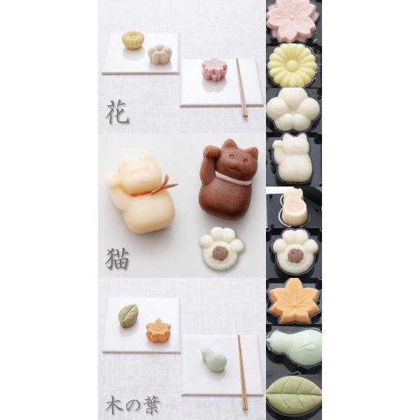 手作り和菓子道具 練りきり型 花シリーズ ねこシリーズ 木の葉シリーズ 型3種類 レシピ へらセット Buyee 日本代购平台 产品购物网站大全 Buyee一站式代购 Bot Online