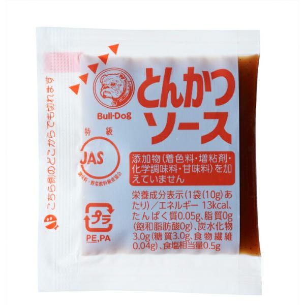 ブルドック とんかつソース 小袋 10g×50袋 小分け 業務用 弁当用 ミニサイズ