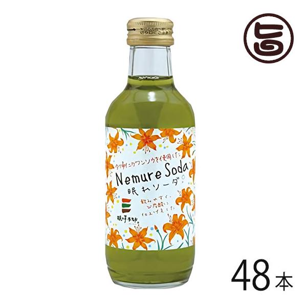 お気に入りの 条件付き送料無料 100 沖縄県今帰仁産クワンソウ使用 飲料 土産 人気 沖縄 今帰仁ざまみファーム 0ml 24本 2ケース 眠れソーダ 飲みやすく微炭酸に仕上げました クワンソウエキスを贅沢に使用 ソフトドリンク ジュース