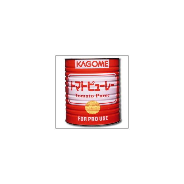 KAGOME カゴメ トマトピューレー 1号缶 3000g ×6個まとめて KAGOME カゴメ トマトピューレー1号缶3000g×1ケース（全6本