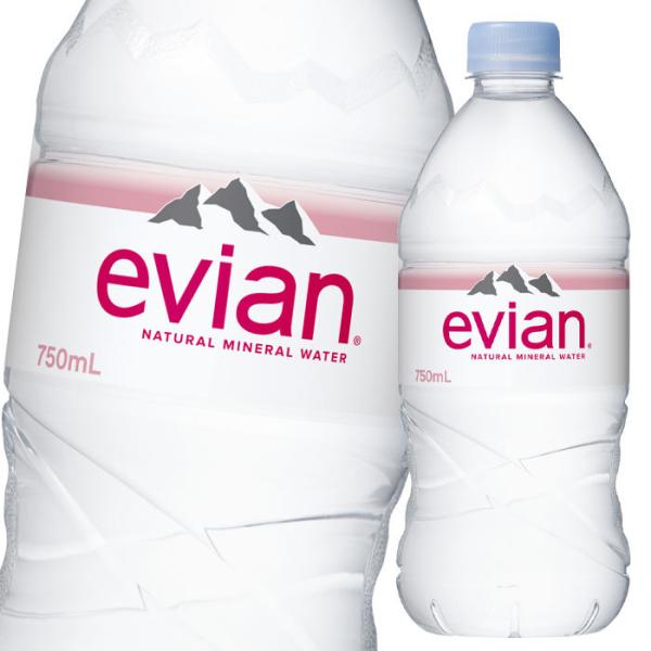 KAi GrA ɓ evian 750ml×2P[XiS24{j 