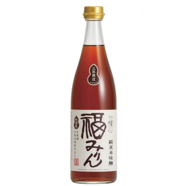 国産のもち米のみを原料にした蒸米と、国産米のみで仕込んだ米麹に、自家製の本格米焼酎を使用してじっくりと仕込んだ「本みりん」 を、さらに３年間熟成させ芳醇な香りと奥行きのある甘みをゆっくり引き出しました。汁物、煮物、焼物など、あらゆるお料理に...