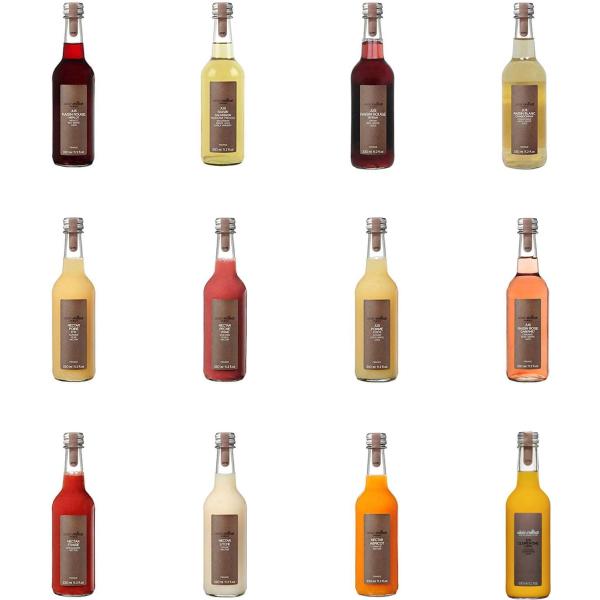 アラン・ミリア(alain milliat)ぶどうジュース5種を含むジュース・ネクター(各330ml)12種セット(ご自宅用)