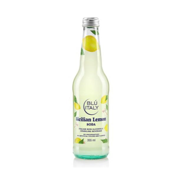 【12本(1ケース)】ブルーイタリー (BLU ITALY) シチリアン レモンソーダ 355ml【賞味期限6ヶ月以上】※常温便のみ