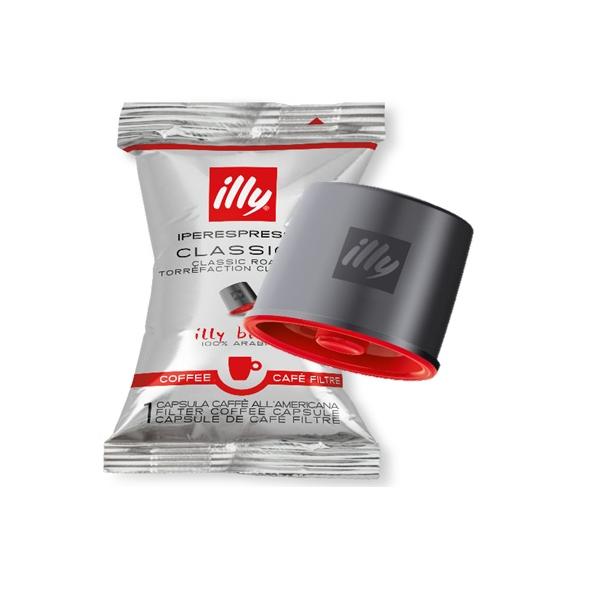 【賞味期限6ヶ月以上】【100個入り(1ケース)】イリー/illy  イリーブレンド  フィルター用カプセル ミディアムロースト(クラシコ)※常温便