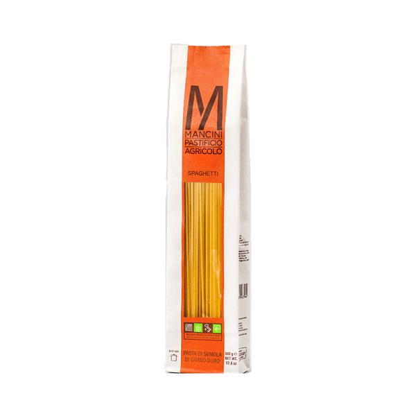 パスタマンチーニ  スパゲッティ (太さ約2.2mm) 500g【賞味期限6ヶ月以上】※ご自宅用