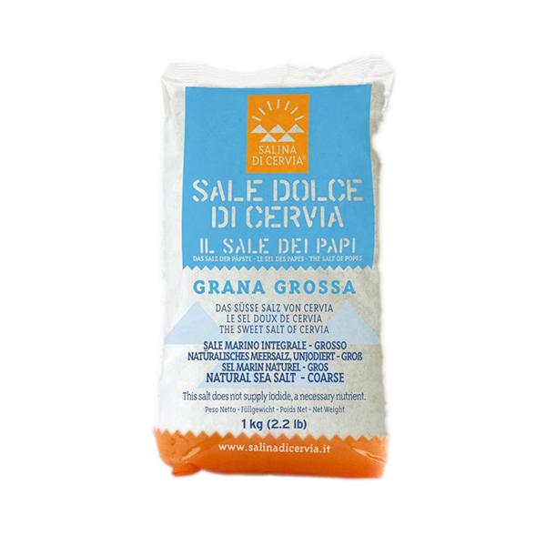 サリーナ ディ チェルヴィア  サーレ ディ パーピ グロッサ（粗粒） 1000g(1kg) 【塩に賞味期限はございません】