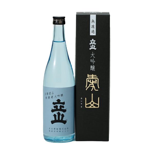 【2025年6月2日製造分】 立山 無濾過大吟醸 愛山720ml (化粧箱入)※冷蔵便でのお届けです