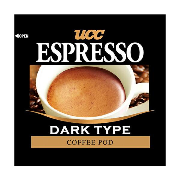 他サイト： 【60個入り】 UCC エスプレッソポッド (44mm) ダークタイプ 6.8gの商品画像