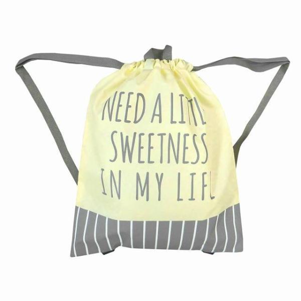 ナップサック 女の子 バッグ リュック 巾着 撥水加工 体操服入れ