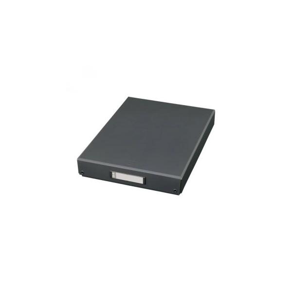 他サイト： LIHIT LAB.(リヒトラブ)　デスクトレー　B4　ブラック　A-713の商品画像