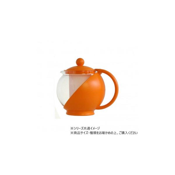 COLOREDティーサーバー茶こし付 オレンジ 702568