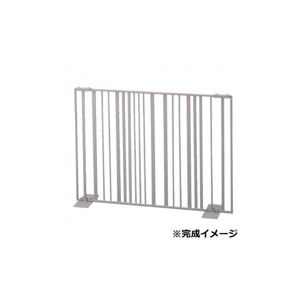 檻のような柵から卒業できます。おしゃれなペットゲートです。隙間なく間口にぴったり収まるようにスタンドの取り付け位置が変えられます。