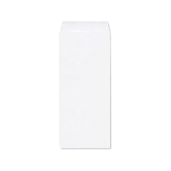 封筒 長2 白 特白 ホワイト 白封筒 サイズ119×277mm B5 二つ折り 厚さ80g m2 センター貼 郵便番号枠なし ワンタッチ テープ付  500枚