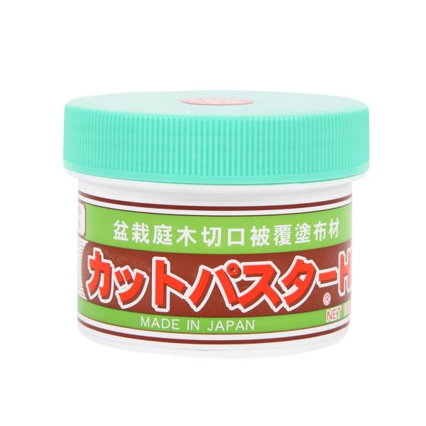 ハナゲン カットパスターHi 松柏用 190g 盆栽庭木切口被覆塗布材 癒合剤 緑 剪定