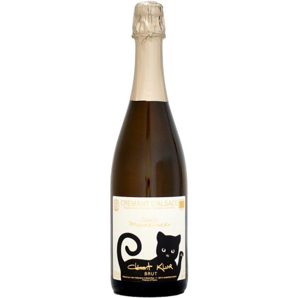 【クール配送】クレマン・クリュール クレマン ダルザス ブリュット キュヴェ・マネキネコ NV 750ml (スパークリングワイン)