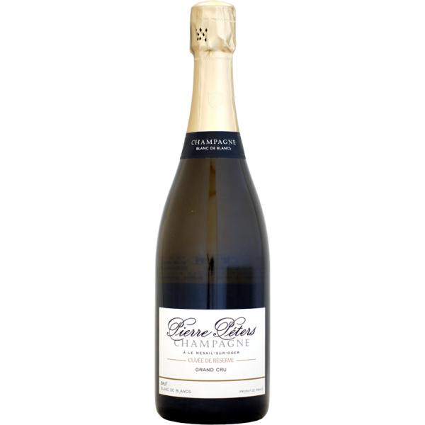 【クール配送】ピエール・ペテルス キュヴェ・ド・レゼルヴ ブリュット ブラン・ド・ブラン グラン・クリュ NV 750ml