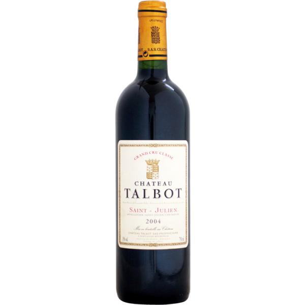 【クール配送】シャトー・タルボ [2004]750ml (赤ワイン) 【2004ボルドー】