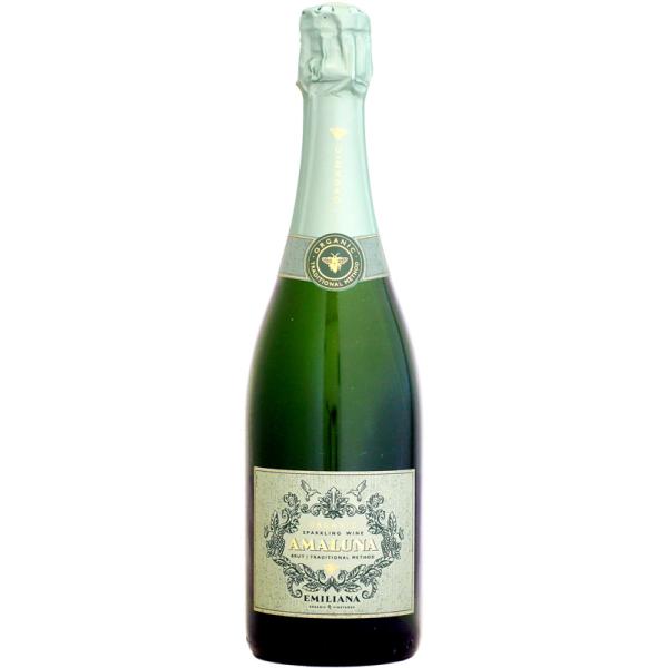 【クール配送】アマルナ オーガニック スパークリング ブリュット トラディショナル・メソッド NV 750ml (スパークリングワイン)