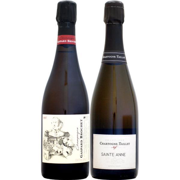 【クール配送】ガスパール・ブロシェ トロワソントロントワ・エフ エクストラ・ブリュット(333f) を含む 2本セット（ブラン）