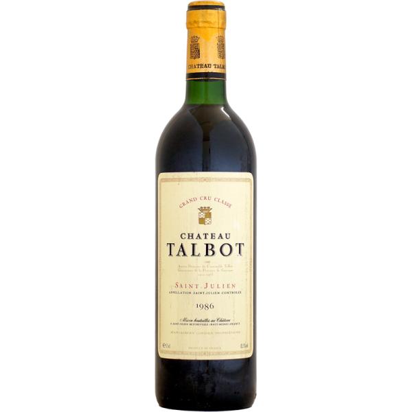 【クール配送】シャトー・タルボ [1986]750ml (赤ワイン) 【1986ボルドー】