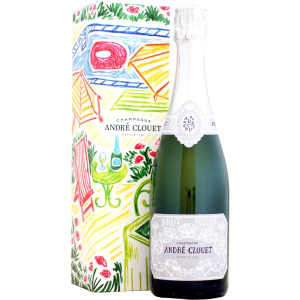 【クール配送】【限定サマー・セレクション・ボックス】アンドレ・クルエ シルバー ブリュット・ナチュール NV 750ml 箱入り 【正規品】