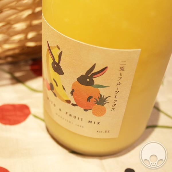 [原材料]日本酒（二兎）、牛乳、バナナピューレ、マンゴーピューレ、果汁（りんご、パイナップル、オレンジ）、果糖/ビタミンC[アルコール度数]5％[酒蔵名]丸石醸造（愛知県）