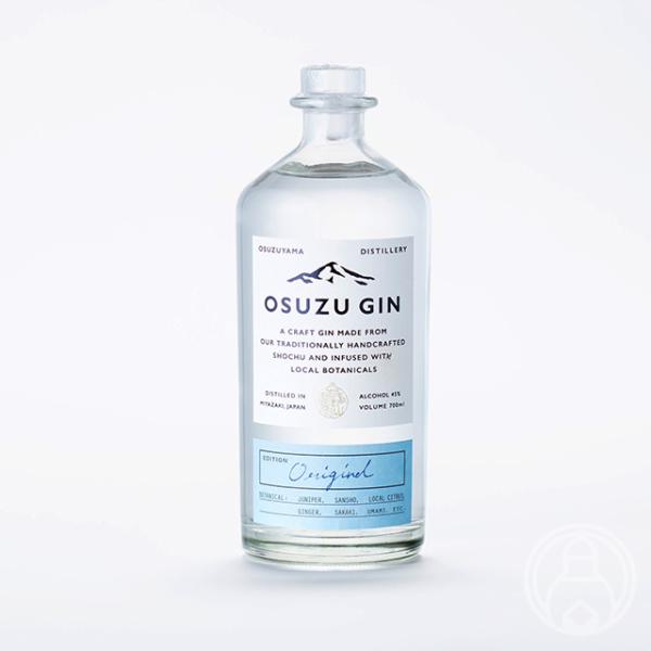 湊水産 OSUZU GIN ジン 700ml 尾鈴 山蒸留所／宮崎県 化粧箱入り