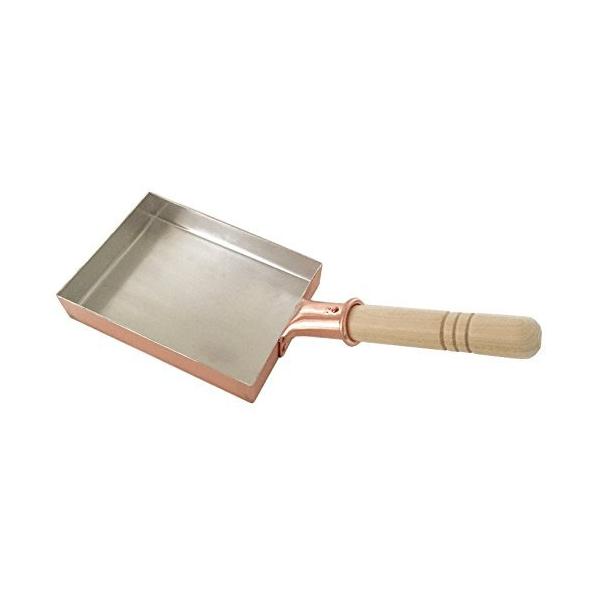 中村銅器製作所 銅製 玉子焼鍋 12長（12cm×16cm）プロ愛用の卵焼き