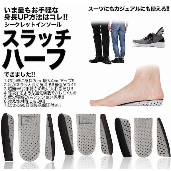 再入荷】 3センチ シークレットインソール あたたかい 冬 フル