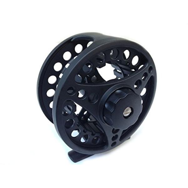 ブラック 7 8 フライリール ラージアーバー エアライトクラウド