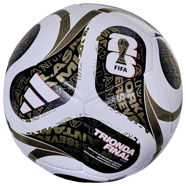 アディダス トリオンダ ファイナル クラブ ４号 AF4953F FIFA ワールドカップ 決勝モデル レプリカ サッカーボール 4号球 化粧箱付き 小学生 キッズ