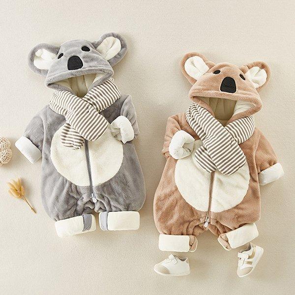 ロンパース オールインワン 出産祝い ベビー服 防寒着 赤ちゃん 鼠 ねずみ 動物 着ぐるみ フード キッズ 新生児服 子供用 お出掛け 長袖 クリスマス 0843 Uminet 通販 Yahoo ショッピング