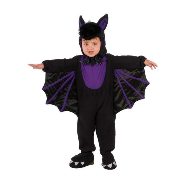 YAYAMIYA) ハロウィン レディース コウモリ服 コスプレ 仮装 子供