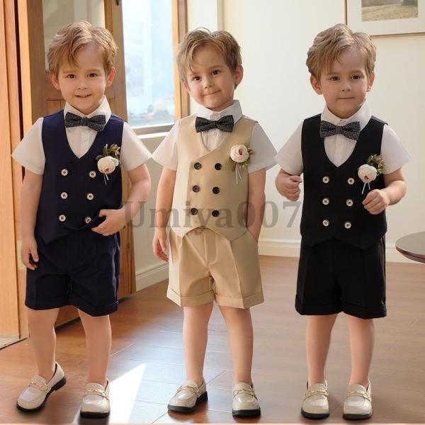 ピアノ発表会 服装 結婚式 子供 服装 フォーマル 男の子 夏 フォーマルスーツ 半袖 ハープパンツ 七五三 入園式 演出 保育所 保育園 退所式 誕生日 記念撮影
