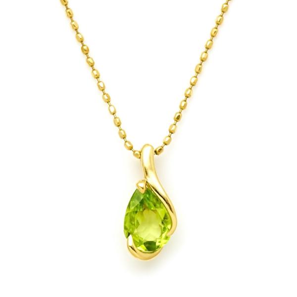 未使用品　Pt900 ペリドット ペンダント umu_pn0694