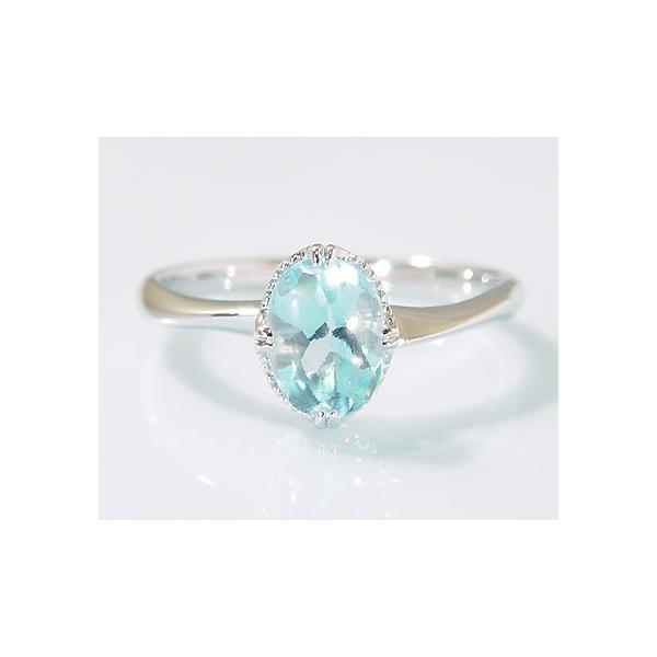 リング 指輪 ブルートパーズ drop PT900・K18・K10選択可