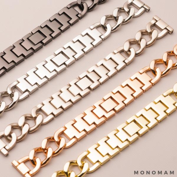 【ベルト幅 18mm/20mm】 スマートウォッチ ベルト おしゃれ 腕時計 ベルト ステンレス  ブレスレット スマートウォッチ交換用バンド 替えバンド スリム