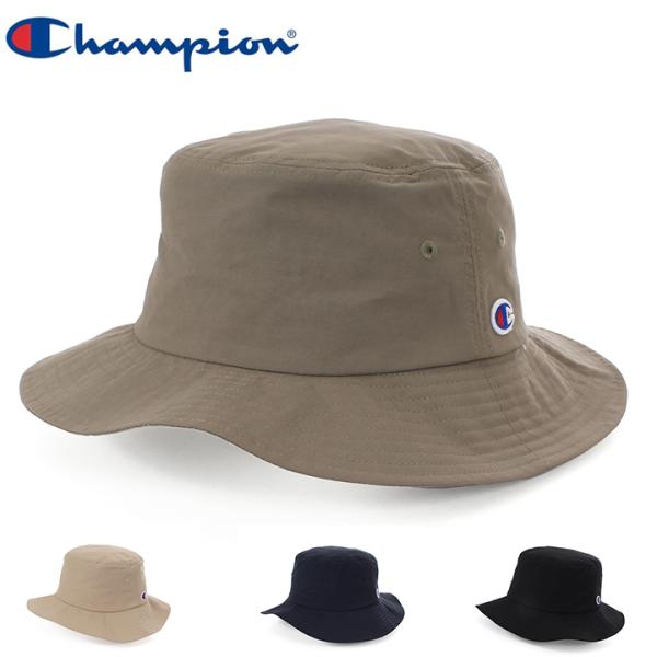 Champion チャンピオン CNタフタフラットブリムハット 187-0114
