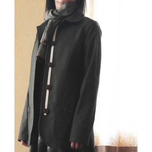 アウターはシンプルに限ります。どんなスタイルにも合わせ易く、美しいシルエットだけで見せるから素材も生きます！一重仕立てで、作る生地によりオールシーズン使える型紙です。[特徴]・限りなく初級に近い中級です。・シンプルを追求したデザインだから、...