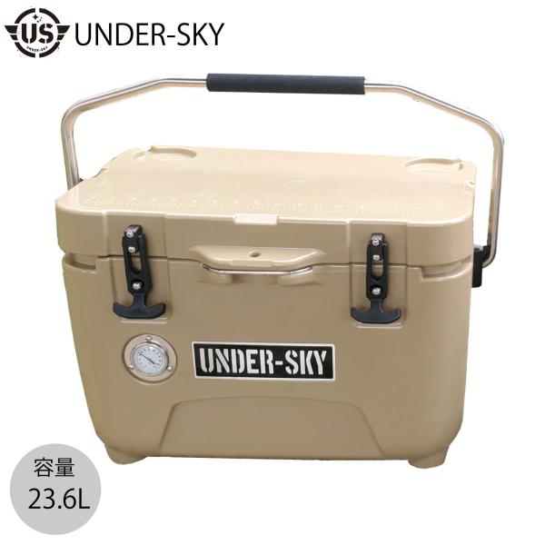 【値下】ハードクーラーボックス 25L 未使用品 Natural Season 2025年夏も気温が高い予報！キャンプ・アウトドアに使える保冷